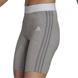 adidas Women's Must Haves 3-Stripes Short Tights/Shorts (Grey)